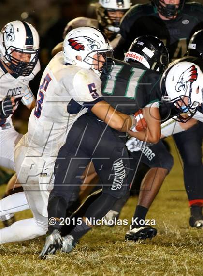 Thumbnail 2 in Capistrano Valley Christian vs. Brethren Christian photogallery.