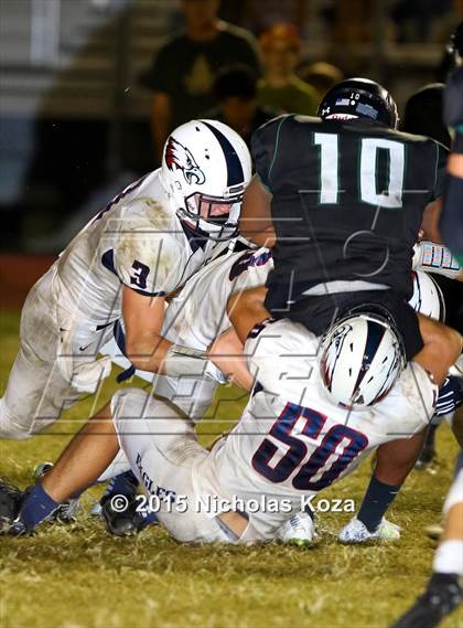 Thumbnail 2 in Capistrano Valley Christian vs. Brethren Christian photogallery.