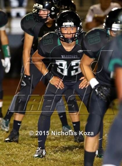 Thumbnail 3 in Capistrano Valley Christian vs. Brethren Christian photogallery.