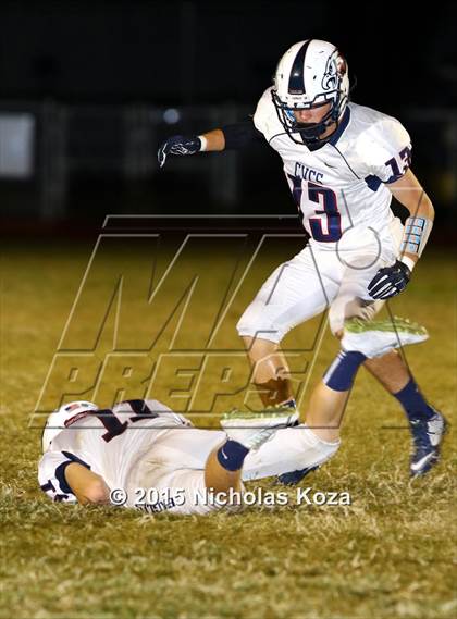 Thumbnail 2 in Capistrano Valley Christian vs. Brethren Christian photogallery.