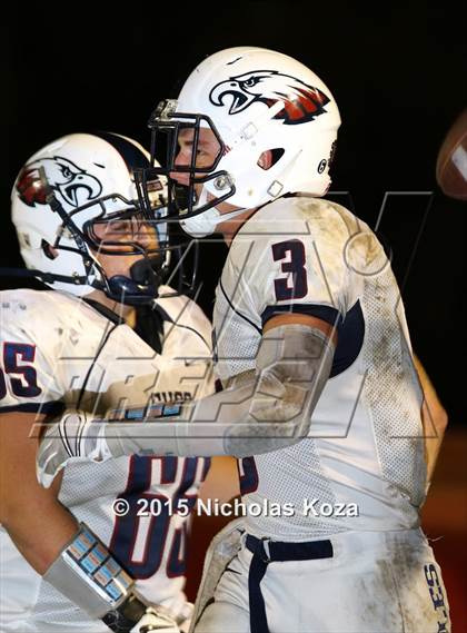 Thumbnail 2 in Capistrano Valley Christian vs. Brethren Christian photogallery.