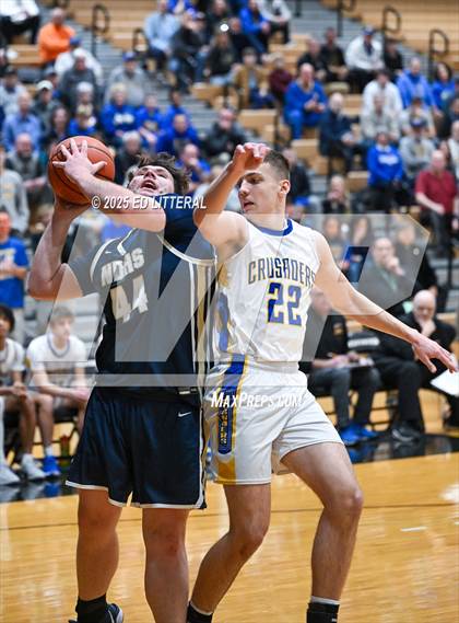Thumbnail 2 in Catholic Central vs. Notre Dame (OHSAA DIV VII Regional Semifinal) photogallery.