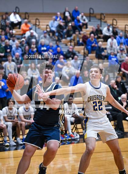 Thumbnail 3 in Catholic Central vs. Notre Dame (OHSAA DIV VII Regional Semifinal) photogallery.