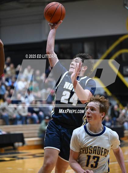 Thumbnail 2 in Catholic Central vs. Notre Dame (OHSAA DIV VII Regional Semifinal) photogallery.