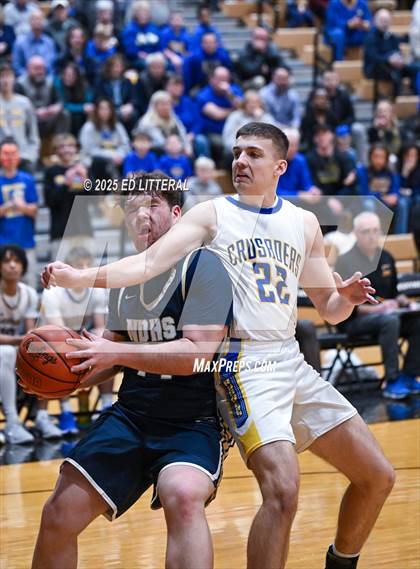 Thumbnail 1 in Catholic Central vs. Notre Dame (OHSAA DIV VII Regional Semifinal) photogallery.