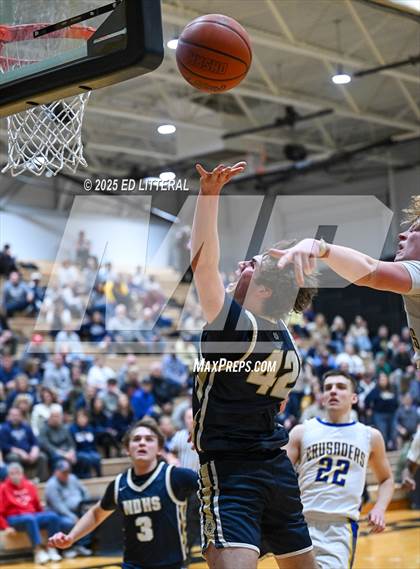 Thumbnail 2 in Catholic Central vs. Notre Dame (OHSAA DIV VII Regional Semifinal) photogallery.