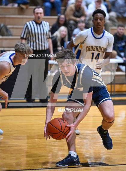 Thumbnail 3 in Catholic Central vs. Notre Dame (OHSAA DIV VII Regional Semifinal) photogallery.