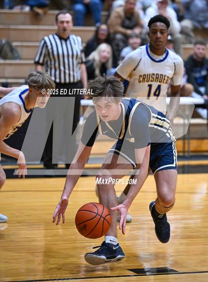Thumbnail 2 in Catholic Central vs. Notre Dame (OHSAA DIV VII Regional Semifinal) photogallery.