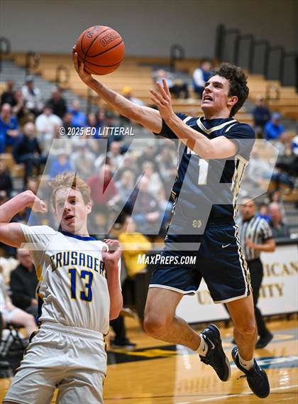 Thumbnail 1 in Catholic Central vs. Notre Dame (OHSAA DIV VII Regional Semifinal) photogallery.