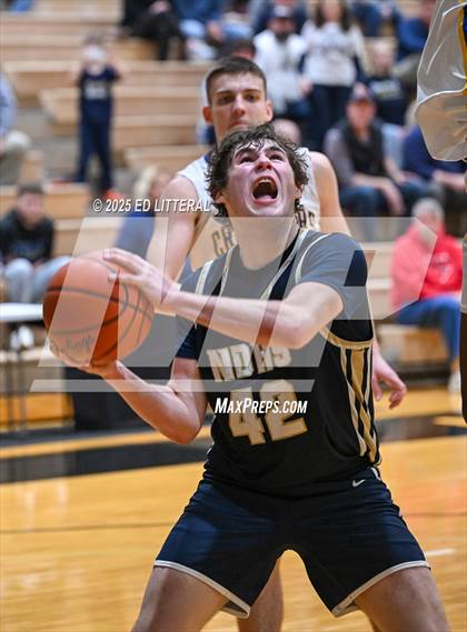 Thumbnail 1 in Catholic Central vs. Notre Dame (OHSAA DIV VII Regional Semifinal) photogallery.