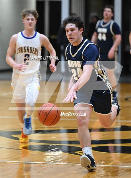 Thumbnail 3 in Catholic Central vs. Notre Dame (OHSAA DIV VII Regional Semifinal) photogallery.