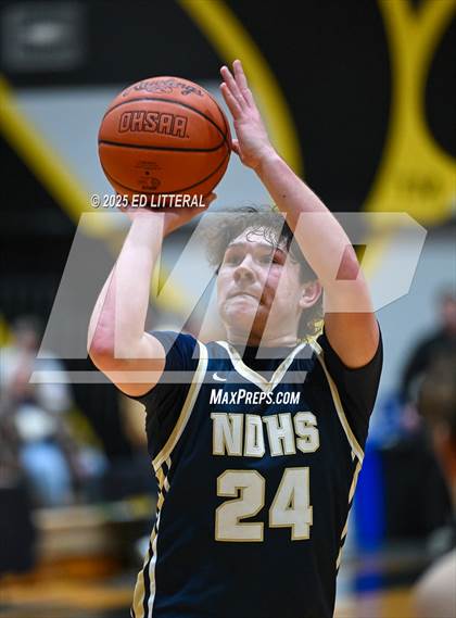 Thumbnail 1 in Catholic Central vs. Notre Dame (OHSAA DIV VII Regional Semifinal) photogallery.