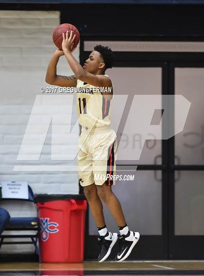 Thumbnail 1 in St. John Bosco vs. Salesian College Preparatory (MaxPreps/DLS MLK Classic) photogallery.