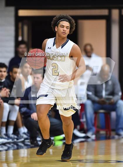 Thumbnail 3 in St. John Bosco vs. Salesian College Preparatory (MaxPreps/DLS MLK Classic) photogallery.