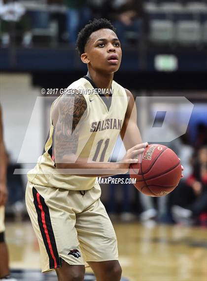 Thumbnail 2 in St. John Bosco vs. Salesian College Preparatory (MaxPreps/DLS MLK Classic) photogallery.