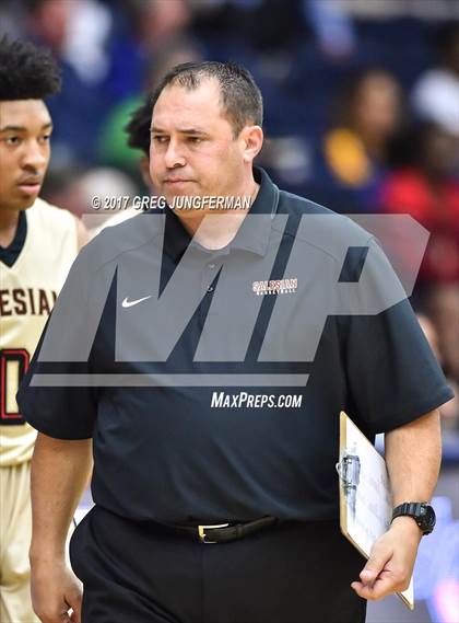 Thumbnail 3 in St. John Bosco vs. Salesian College Preparatory (MaxPreps/DLS MLK Classic) photogallery.