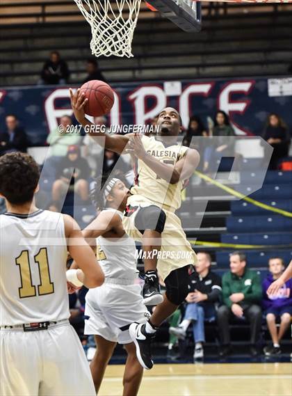 Thumbnail 1 in St. John Bosco vs. Salesian College Preparatory (MaxPreps/DLS MLK Classic) photogallery.