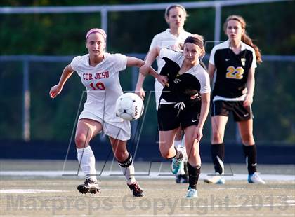 Thumbnail 2 in Oakville vs Cor Jesu Academy (MSHSAA Class 3 District 7 Playoff) photogallery.