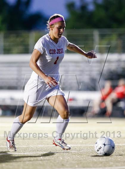 Thumbnail 3 in Oakville vs Cor Jesu Academy (MSHSAA Class 3 District 7 Playoff) photogallery.