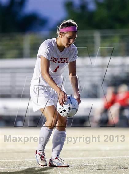 Thumbnail 1 in Oakville vs Cor Jesu Academy (MSHSAA Class 3 District 7 Playoff) photogallery.
