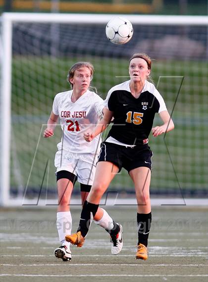 Thumbnail 1 in Oakville vs Cor Jesu Academy (MSHSAA Class 3 District 7 Playoff) photogallery.