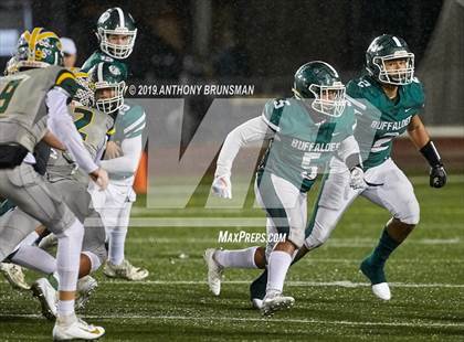 Thumbnail 3 in Placer vs. Manteca (CIF SJS D3 Final) photogallery.