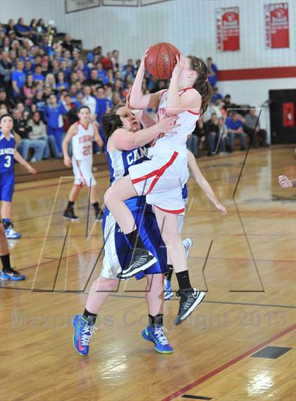 Thumbnail 3 in Cameron vs. Colfax (WIAA D4 Sectional Semi Final)  photogallery.