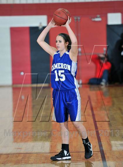 Thumbnail 1 in Cameron vs. Colfax (WIAA D4 Sectional Semi Final)  photogallery.