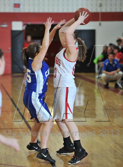 Thumbnail 2 in Cameron vs. Colfax (WIAA D4 Sectional Semi Final)  photogallery.