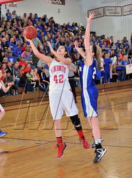Thumbnail 1 in Cameron vs. Colfax (WIAA D4 Sectional Semi Final)  photogallery.