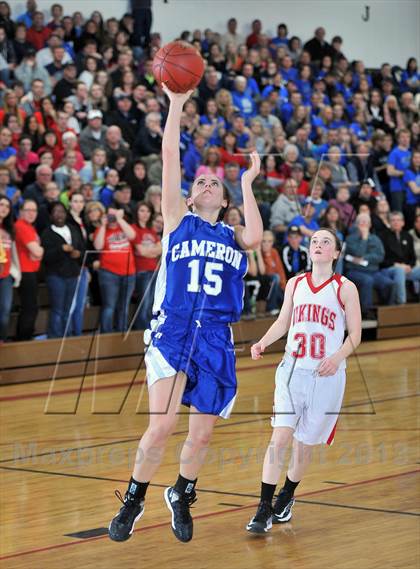 Thumbnail 2 in Cameron vs. Colfax (WIAA D4 Sectional Semi Final)  photogallery.