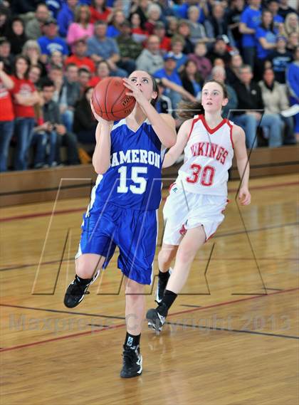Thumbnail 1 in Cameron vs. Colfax (WIAA D4 Sectional Semi Final)  photogallery.