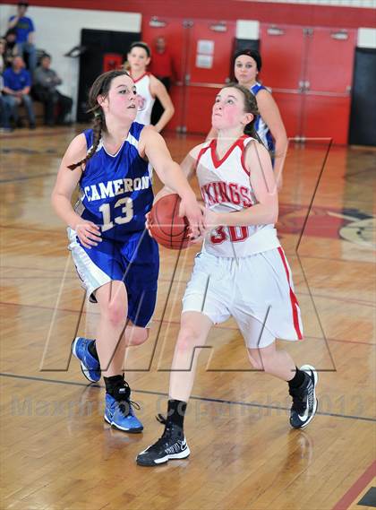 Thumbnail 3 in Cameron vs. Colfax (WIAA D4 Sectional Semi Final)  photogallery.