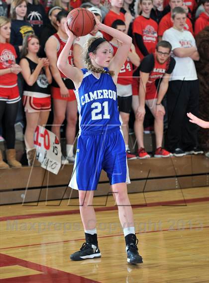 Thumbnail 1 in Cameron vs. Colfax (WIAA D4 Sectional Semi Final)  photogallery.
