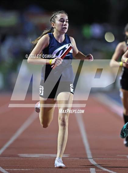 Thumbnail 2 in CIF State Track and Field Championship (Girls 4x400 Relay) photogallery.