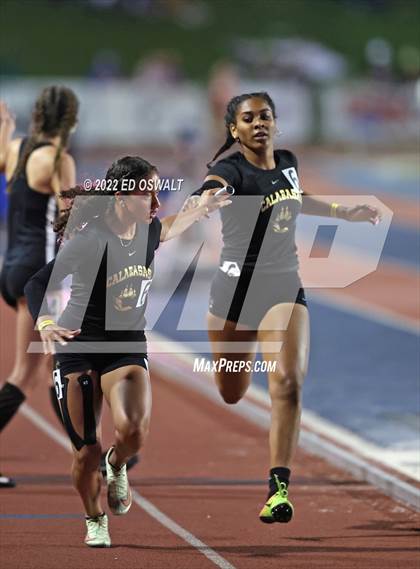 Thumbnail 1 in CIF State Track and Field Championship (Girls 4x400 Relay) photogallery.