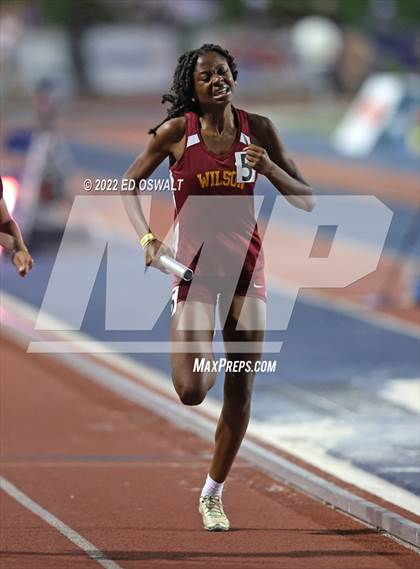 Thumbnail 2 in CIF State Track and Field Championship (Girls 4x400 Relay) photogallery.