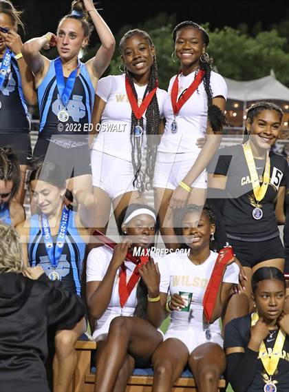 Thumbnail 2 in CIF State Track and Field Championship (Girls 4x400 Relay) photogallery.