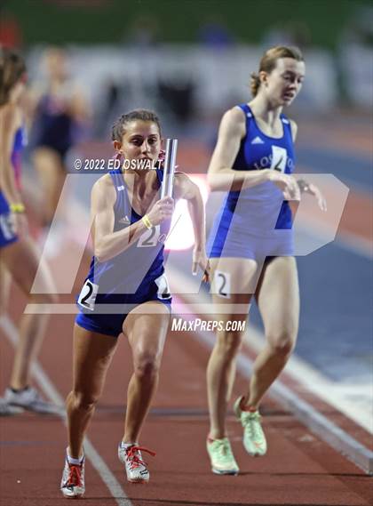 Thumbnail 2 in CIF State Track and Field Championship (Girls 4x400 Relay) photogallery.