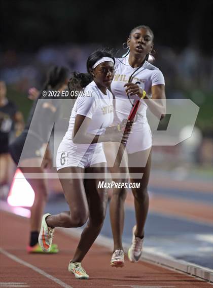 Thumbnail 3 in CIF State Track and Field Championship (Girls 4x400 Relay) photogallery.