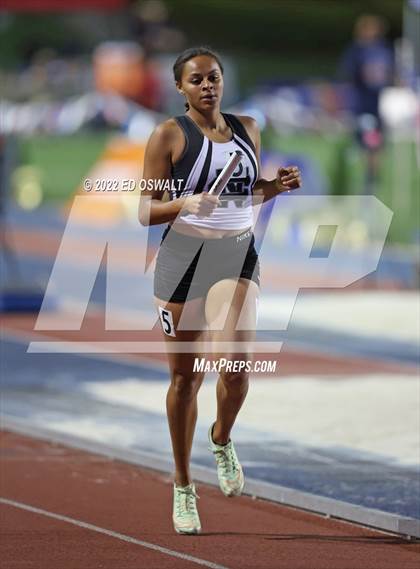 Thumbnail 1 in CIF State Track and Field Championship (Girls 4x400 Relay) photogallery.