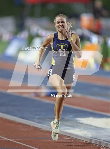 Thumbnail 3 in CIF State Track and Field Championship (Girls 4x400 Relay) photogallery.