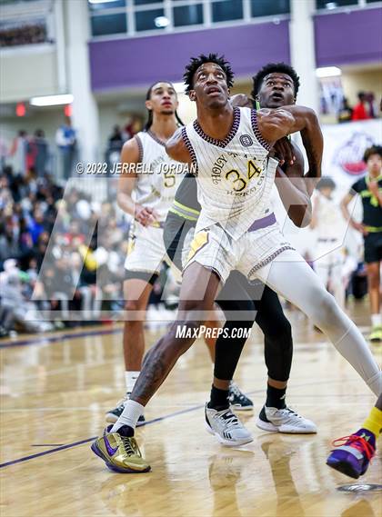 Thumbnail 2 in Word of God Christian Academy vs Prolific Prep of Napa Christian (John Wall Holiday Invitational) photogallery.