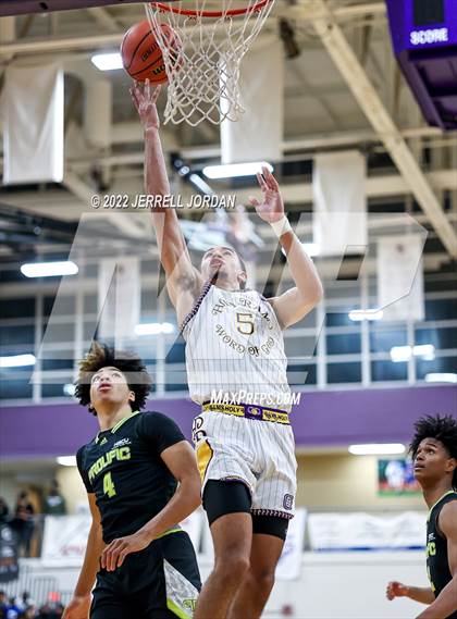 Thumbnail 1 in Word of God Christian Academy vs Prolific Prep of Napa Christian (John Wall Holiday Invitational) photogallery.