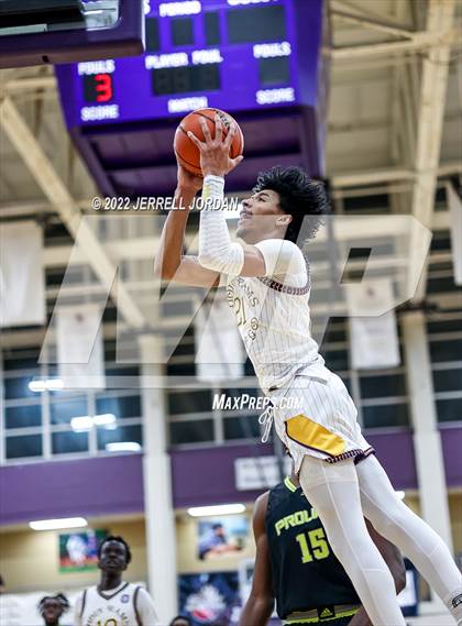 Thumbnail 2 in Word of God Christian Academy vs Prolific Prep of Napa Christian (John Wall Holiday Invitational) photogallery.