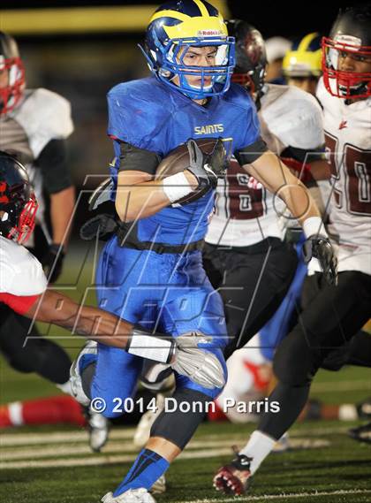 Thumbnail 2 in Pomona vs. San Dimas (CIF SS Mid-Valley Division 2nd Round) photogallery.