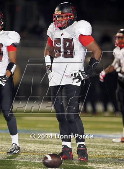 Thumbnail 2 in Pomona vs. San Dimas (CIF SS Mid-Valley Division 2nd Round) photogallery.