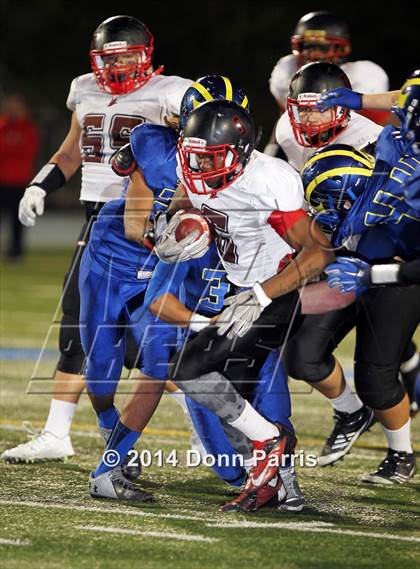 Thumbnail 2 in Pomona vs. San Dimas (CIF SS Mid-Valley Division 2nd Round) photogallery.