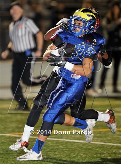 Thumbnail 1 in Pomona vs. San Dimas (CIF SS Mid-Valley Division 2nd Round) photogallery.