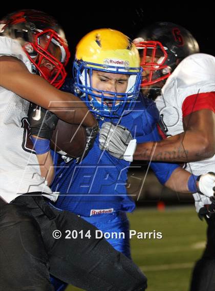 Thumbnail 2 in Pomona vs. San Dimas (CIF SS Mid-Valley Division 2nd Round) photogallery.